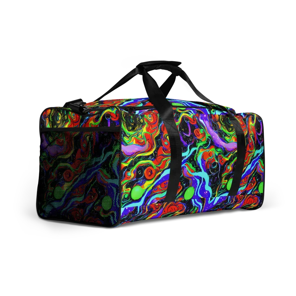 Radiant Undertow on Duffle Bag — Right Front