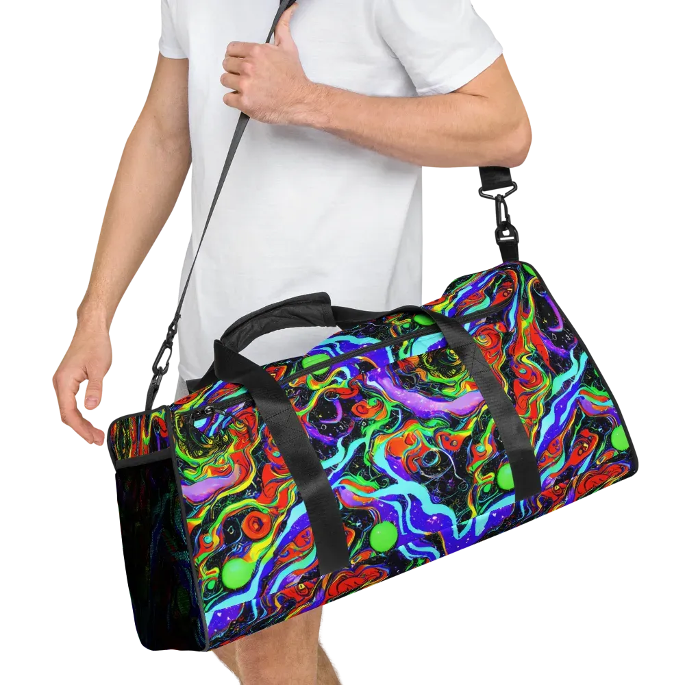 Radiant Undertow on Duffle Bag — Right Front