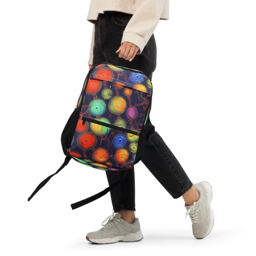 Orbiting Kaleidoscope on a Utility Backpack