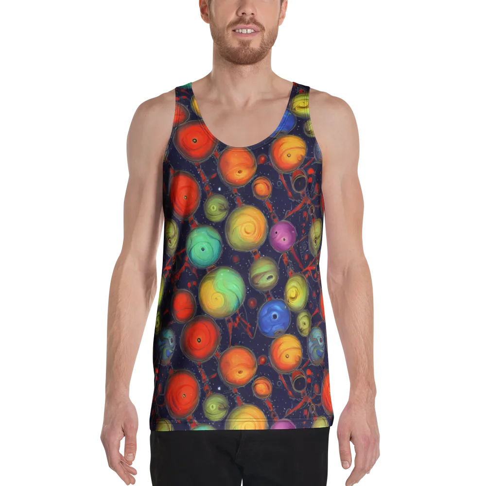 Orbiting Kaleidoscope on Men's Tank Top — Front