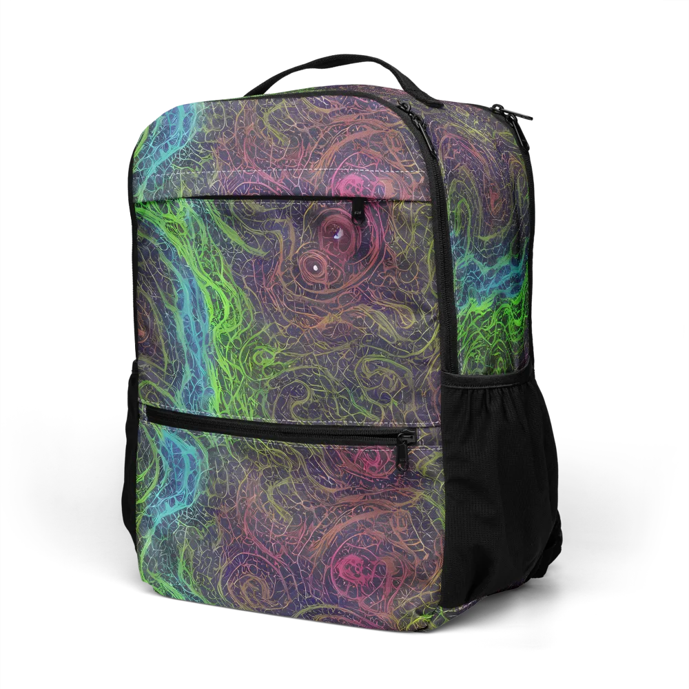 Chromatic Tangled on Utility Backpack — Left Front