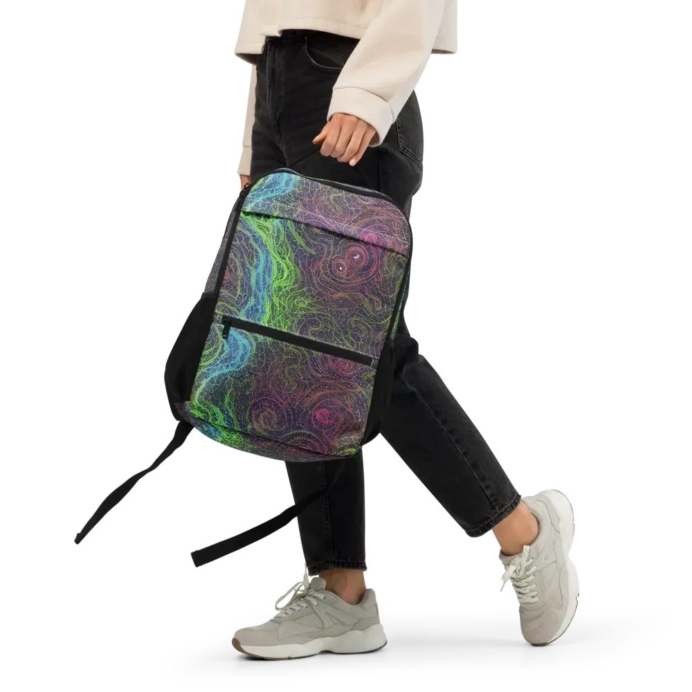 Chromatic Tangled on Utility Backpack — Front