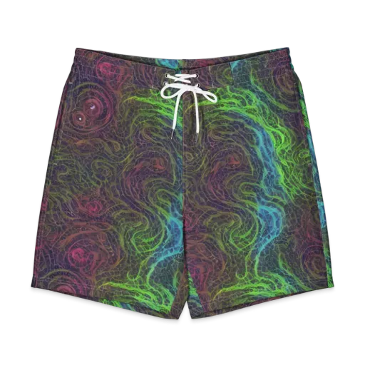 Chromatic Tangled on a Men's Board Shorts