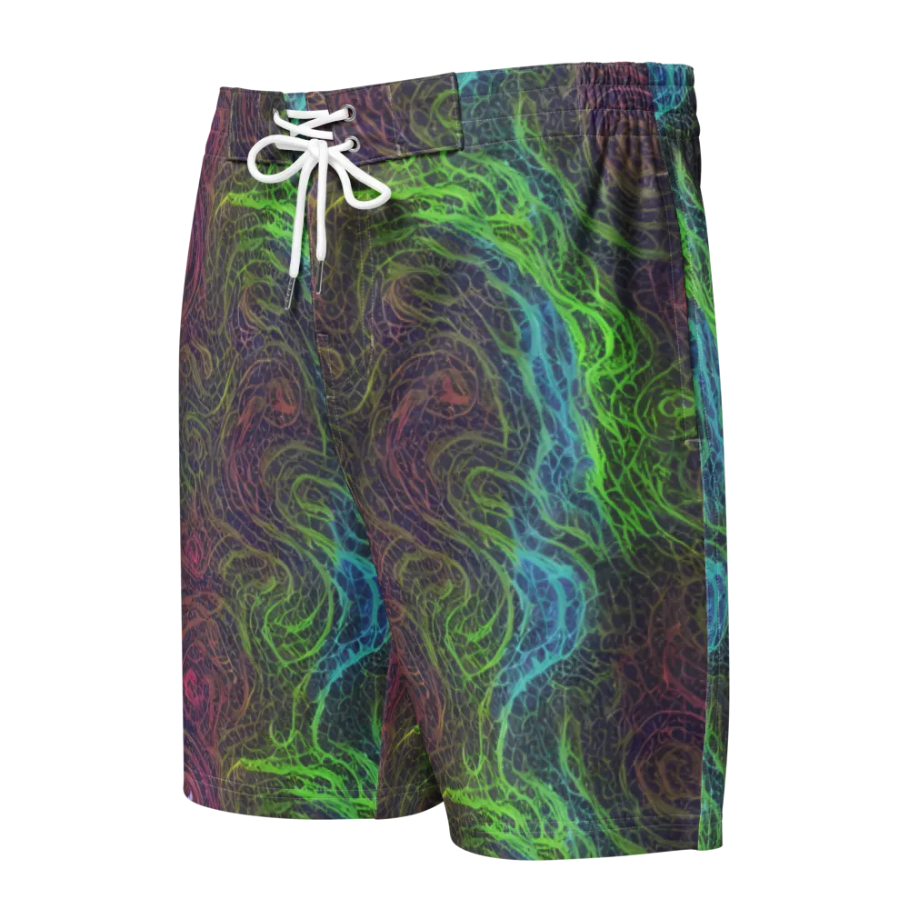 Chromatic Tangled on Men's Board Shorts — Front
