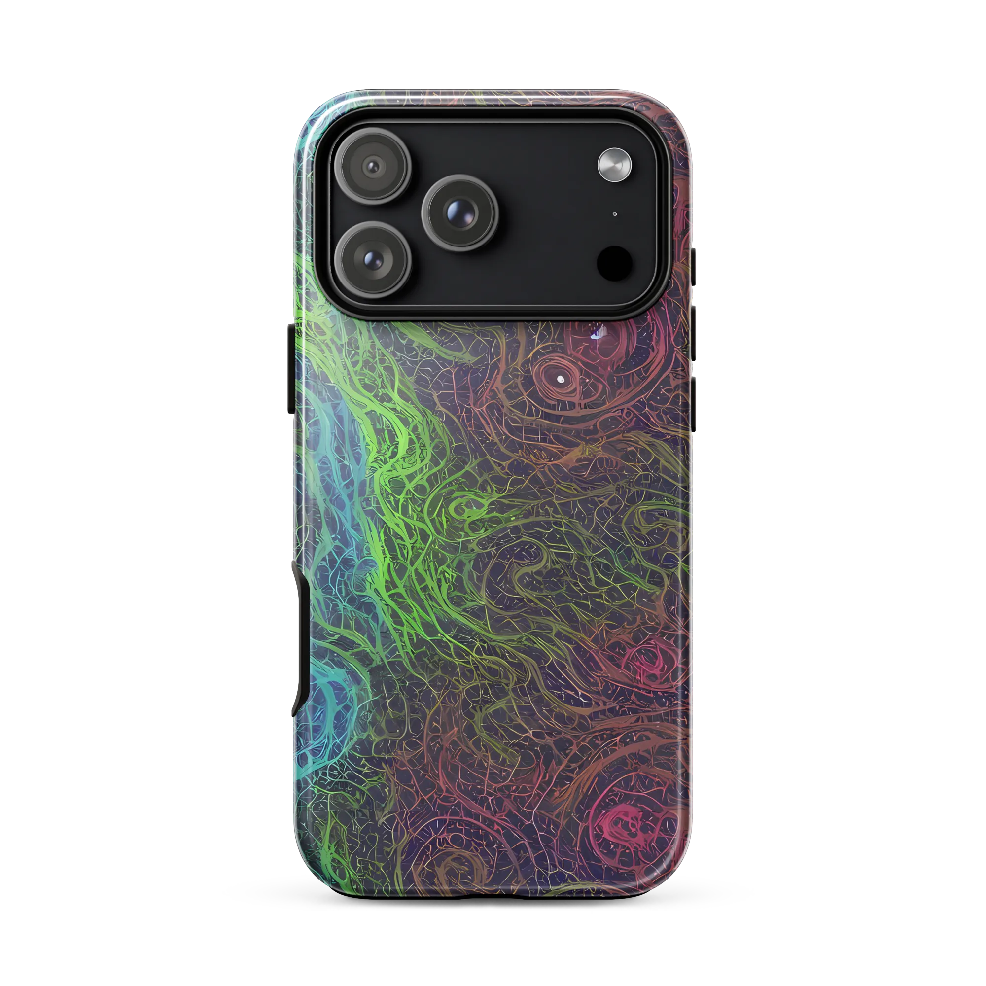 Chromatic Tangled on Tough Case for iPhone® — Front