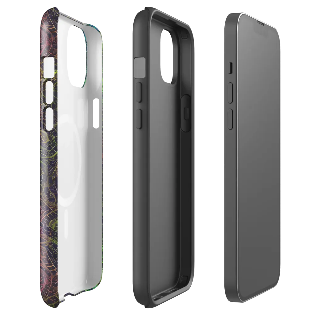 Chromatic Tangled on MagSafe Tough Case for iPhone® — Front