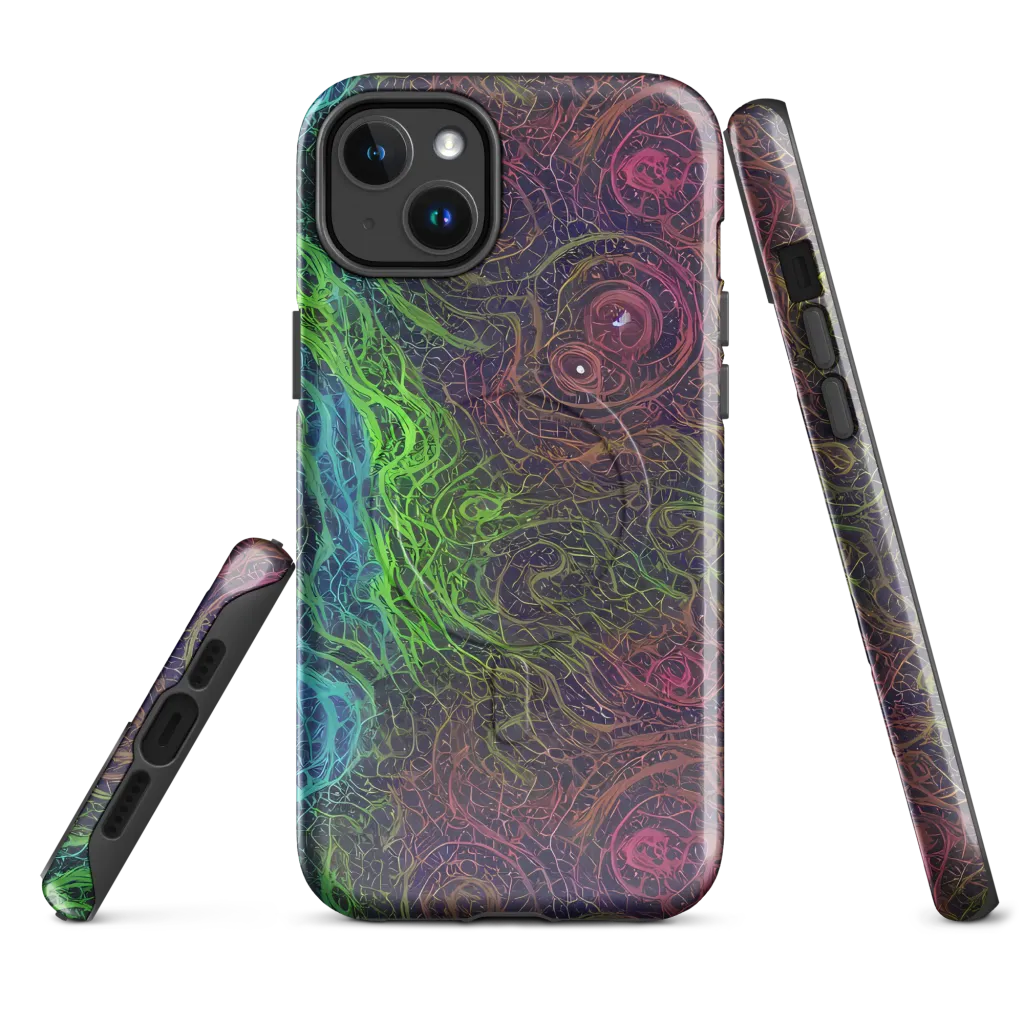 Chromatic Tangled on MagSafe Tough Case for iPhone® — Front