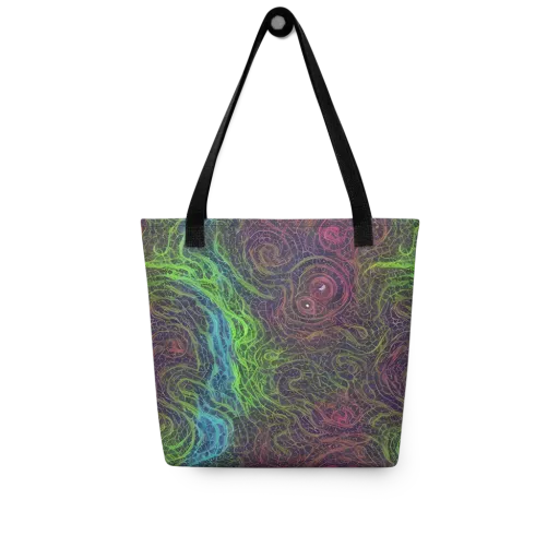 Chromatic Tangled on a Tote Bag