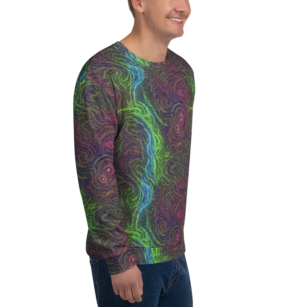 Chromatic Tangled on Sweatshirt — Right Front