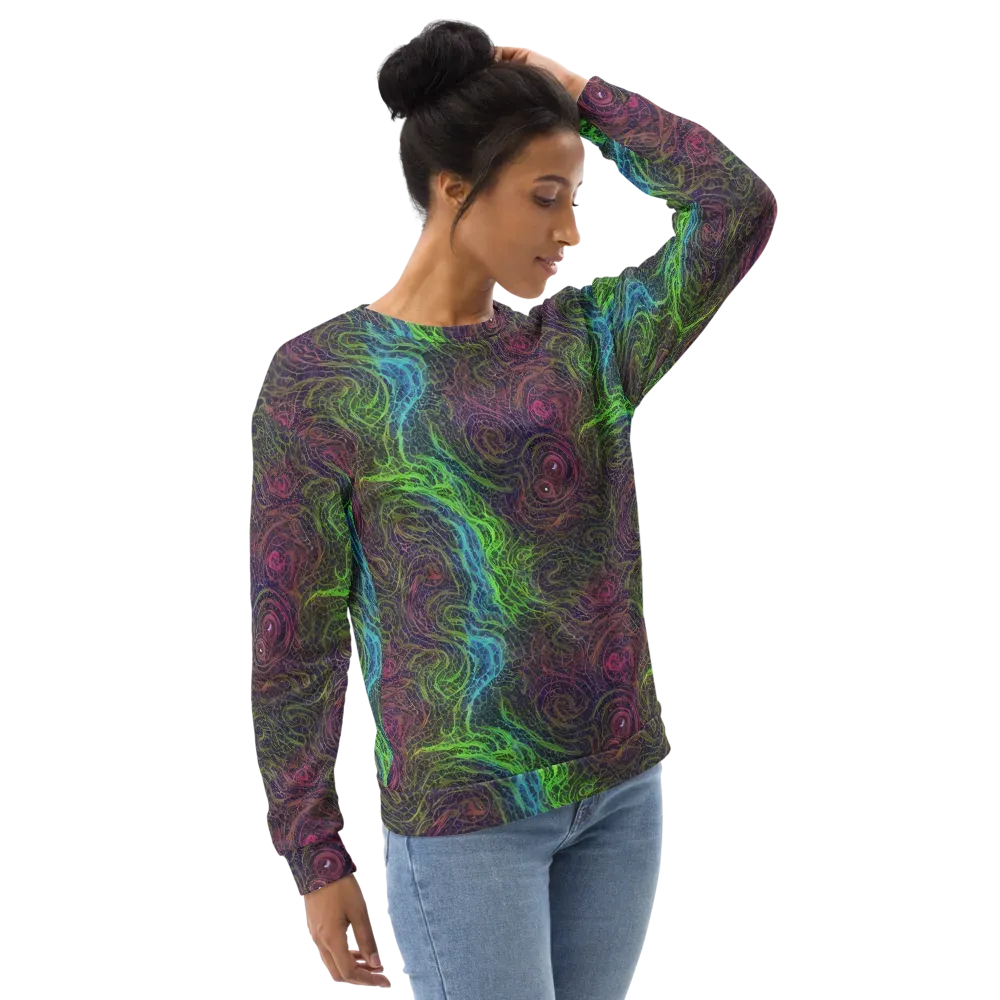 Chromatic Tangled on Sweatshirt — Right Front