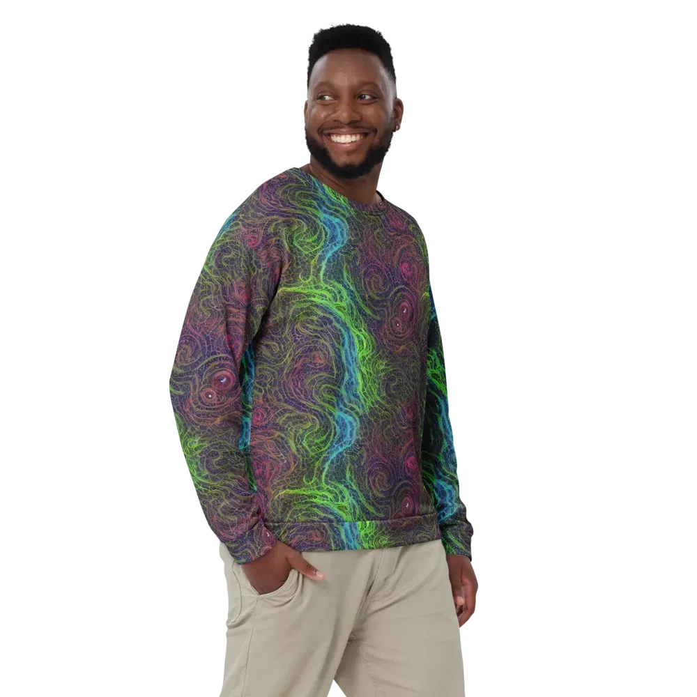Chromatic Tangled on Sweatshirt — Front