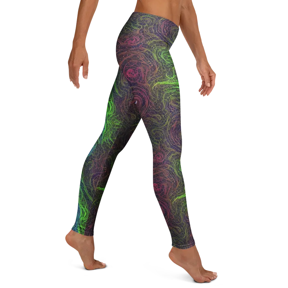Chromatic Tangled on Leggings — Right