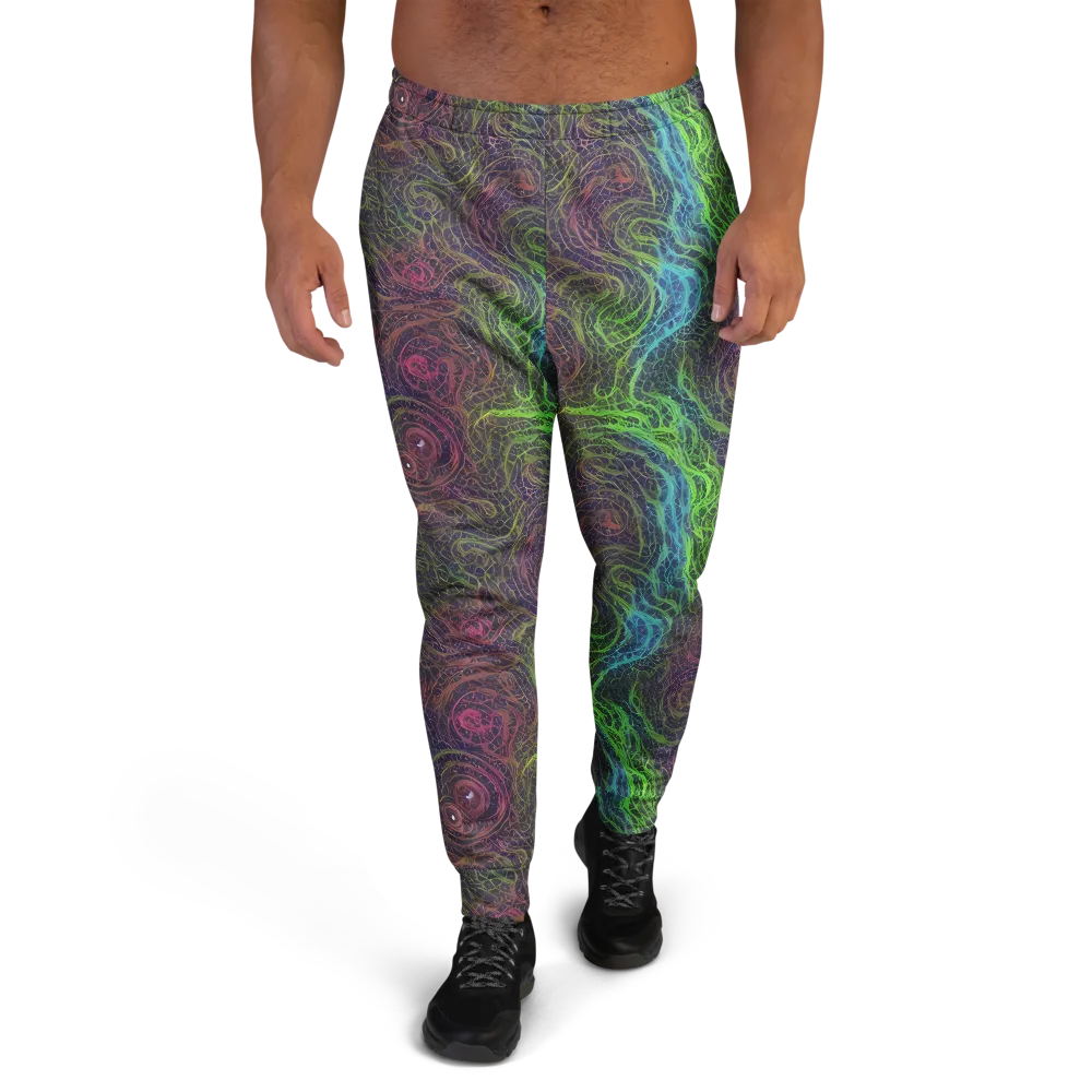 Chromatic Tangled on Men's Joggers — Front