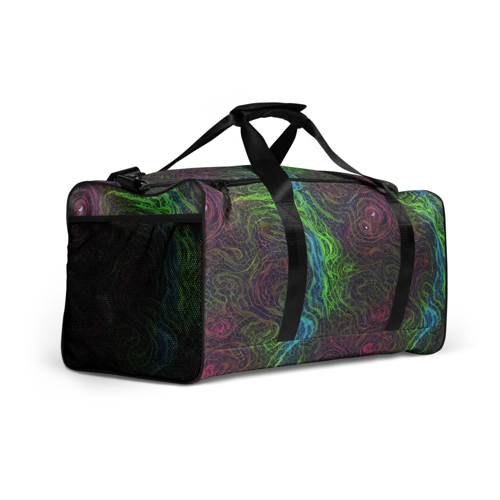 Chromatic Tangled on Duffle Bag — Right Front