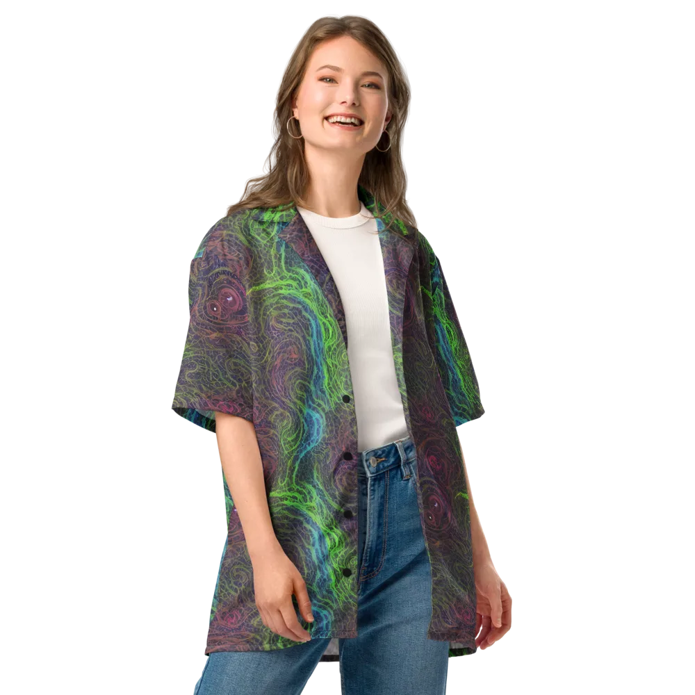 Chromatic Tangled on Button Shirt — Front