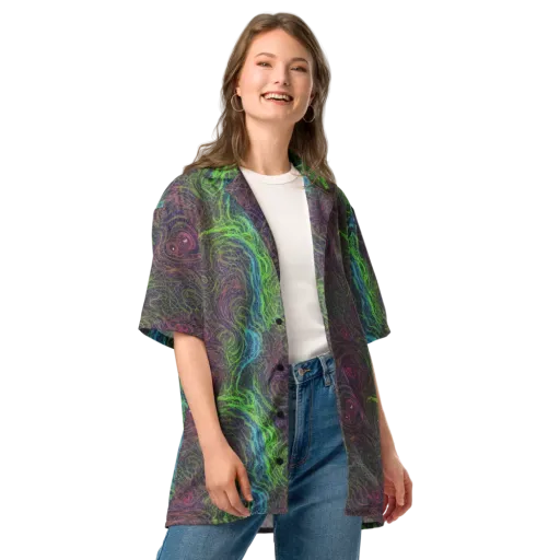 Chromatic Tangled on a Button Shirt