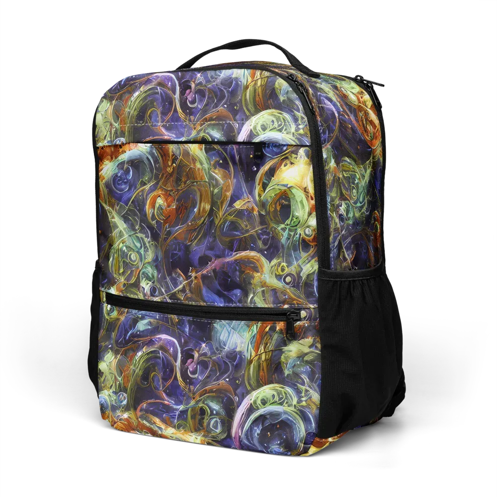 Molten Midnight on Utility Backpack — Left Front