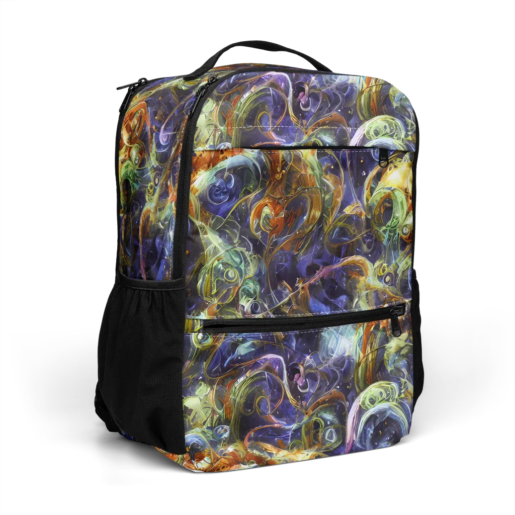 Molten Midnight on Utility Backpack — Right Front