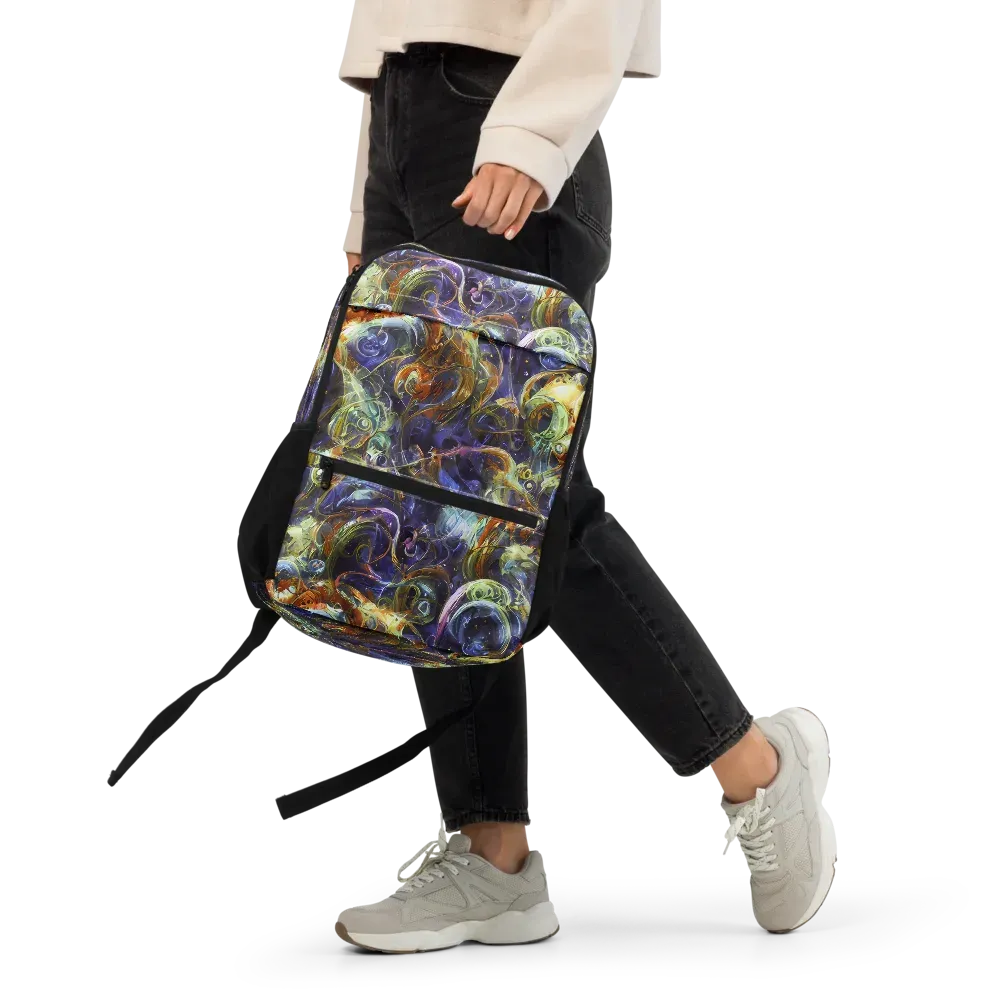 Molten Midnight on Utility Backpack — Front
