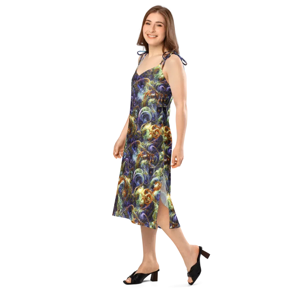 Molten Midnight on Slip Dress — Left Front