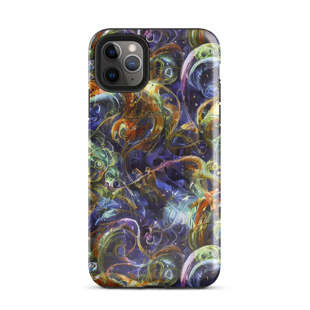 Molten Midnight on Tough Case for iPhone® — Front