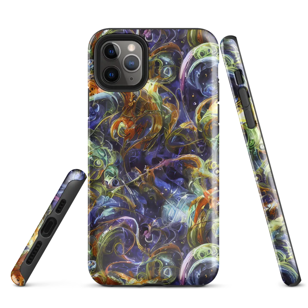 Molten Midnight on Tough Case for iPhone® — Front