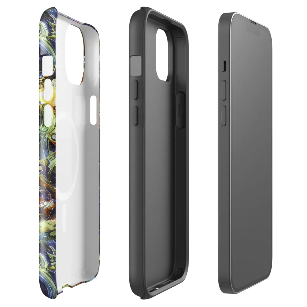Molten Midnight on MagSafe Tough Case for iPhone® — Front