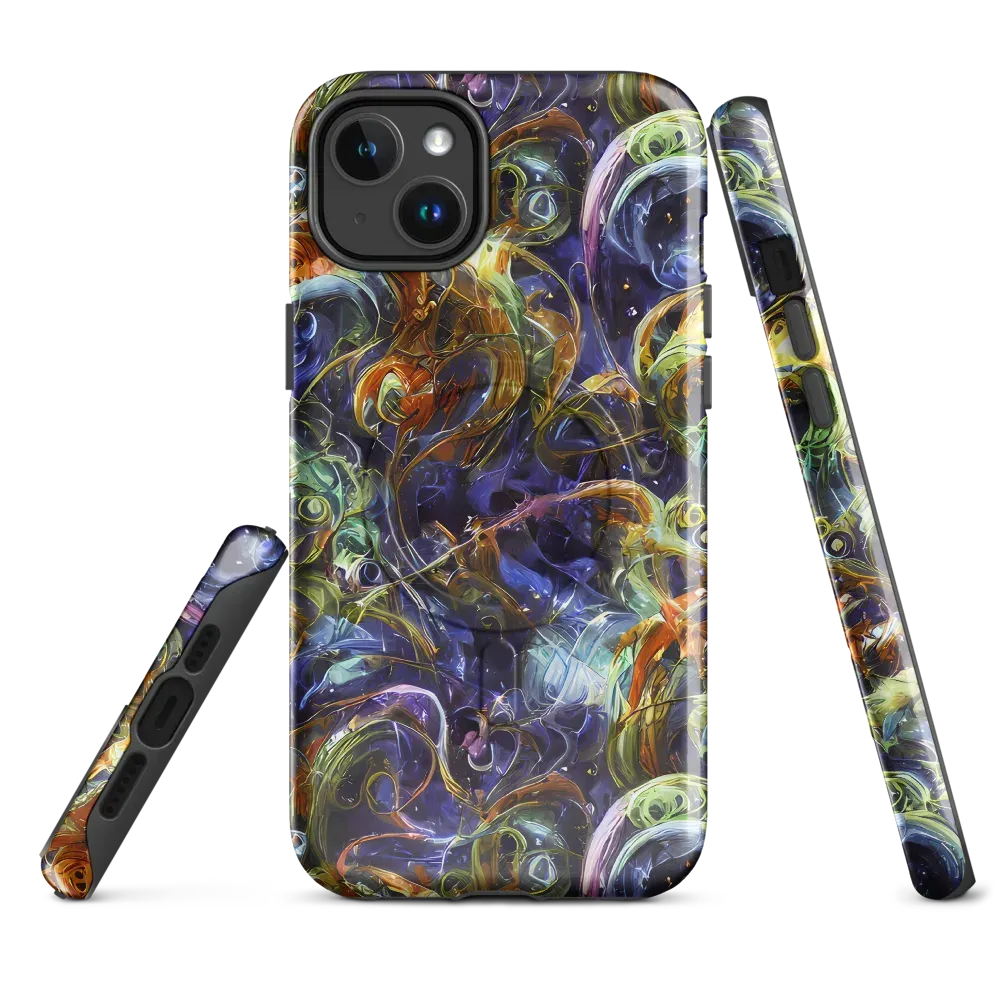 Molten Midnight on MagSafe Tough Case for iPhone® — Front