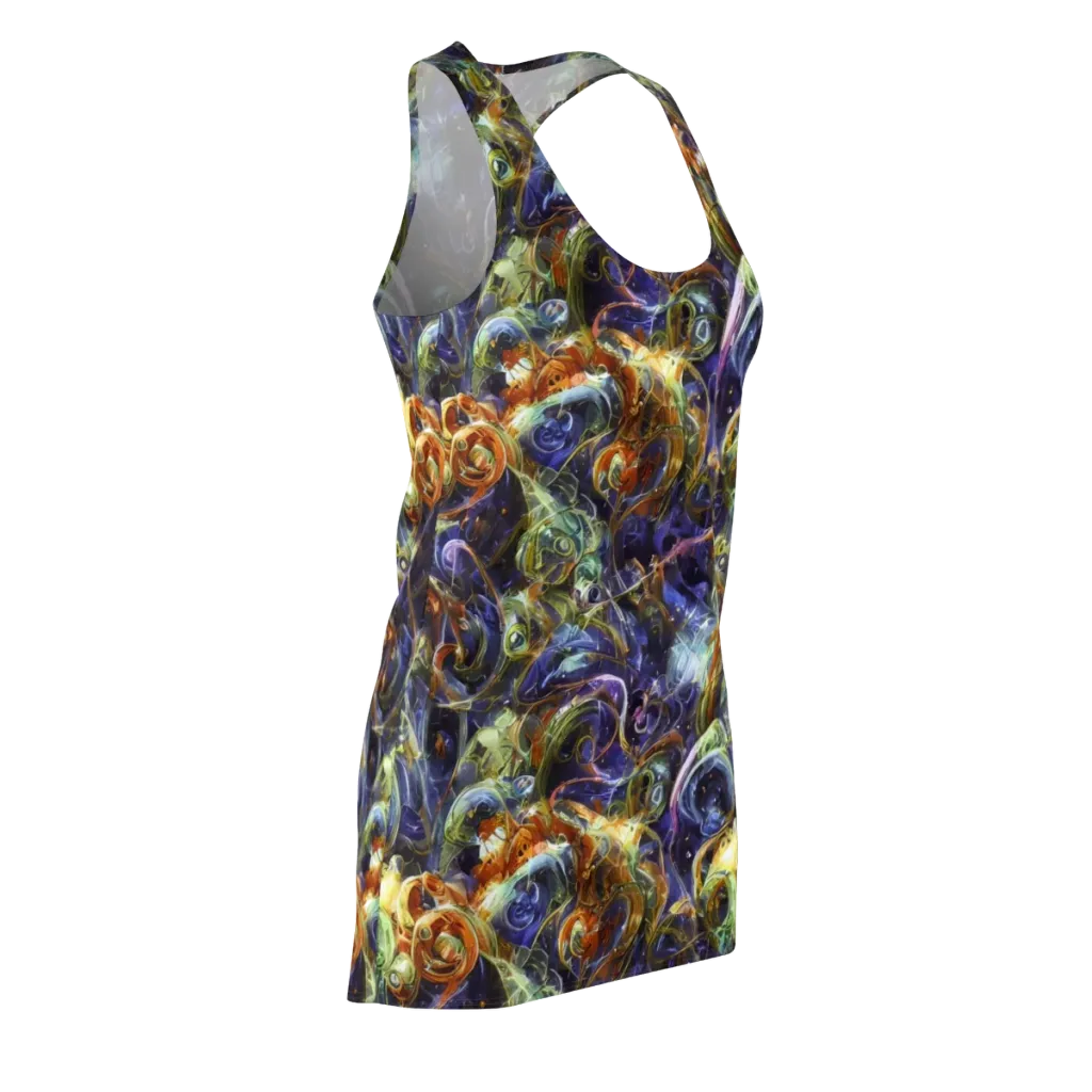Molten Midnight on Racerback Dress — Front Side