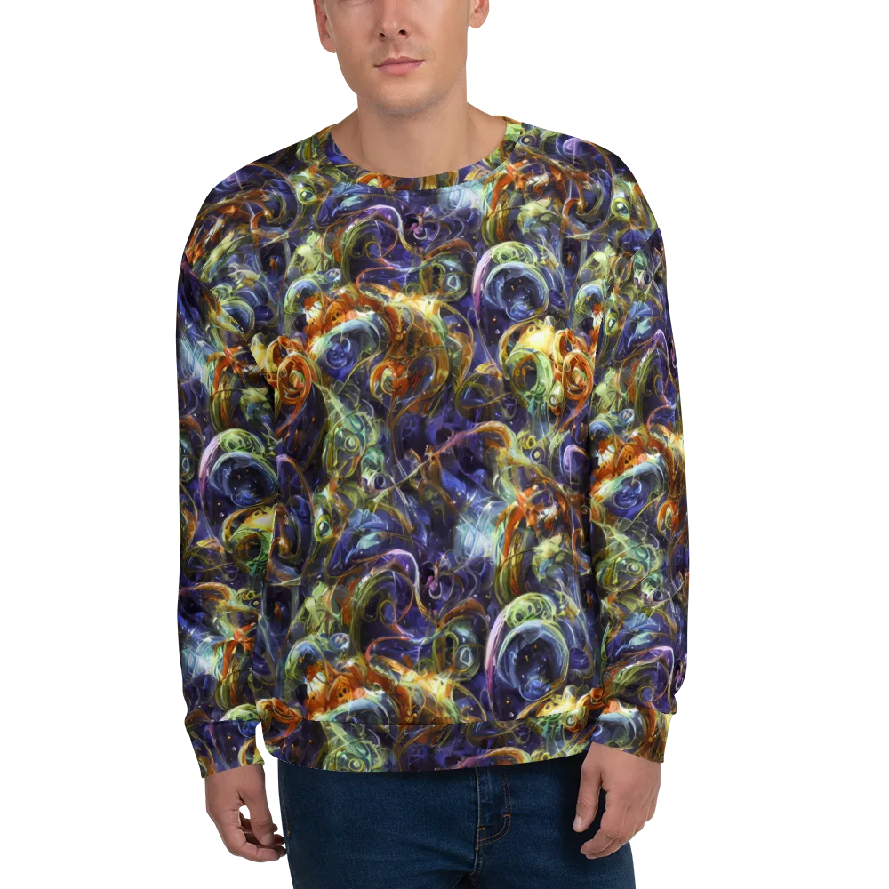 Molten Midnight on Sweatshirt — Front