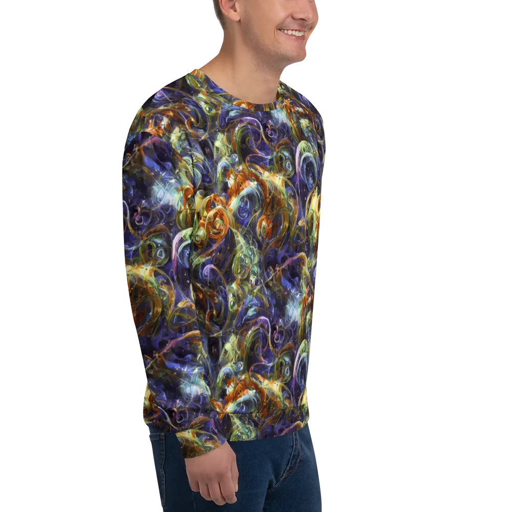 Molten Midnight on Sweatshirt — Right Front