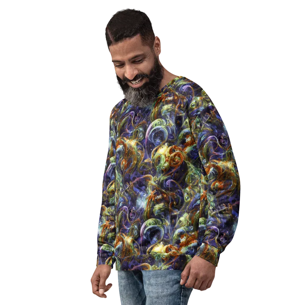 Molten Midnight on Sweatshirt — Left Front