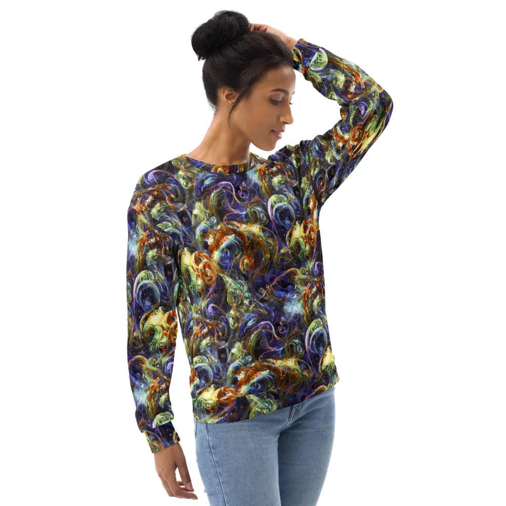 Molten Midnight on Sweatshirt — Right Front