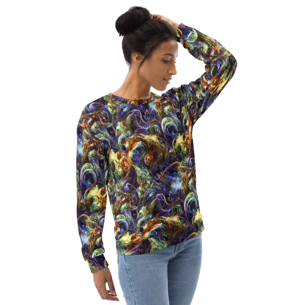 Molten Midnight on Sweatshirt — Right Front