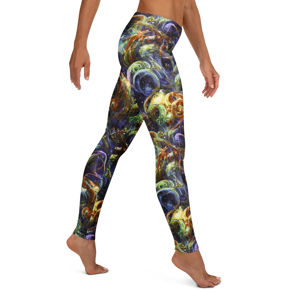 Molten Midnight on Leggings — Right
