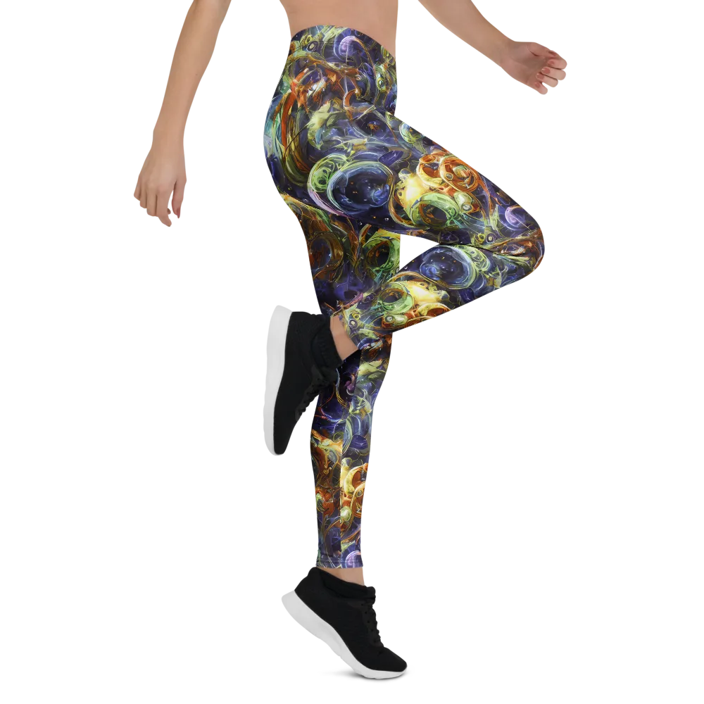 Molten Midnight on Leggings — Right