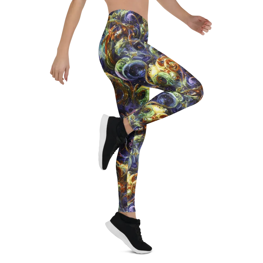Molten Midnight on Leggings — Right