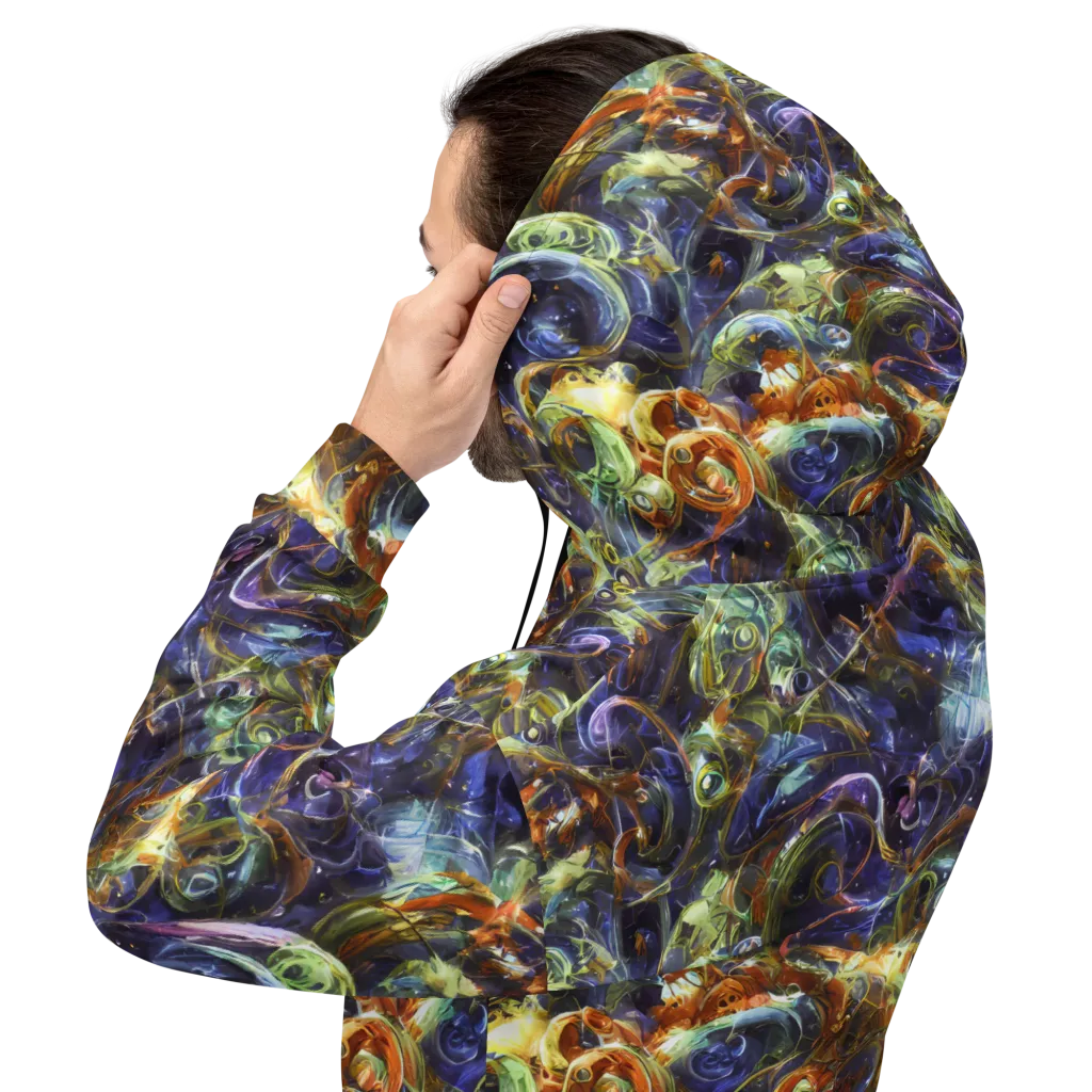 Molten Midnight on Hoodie — Back