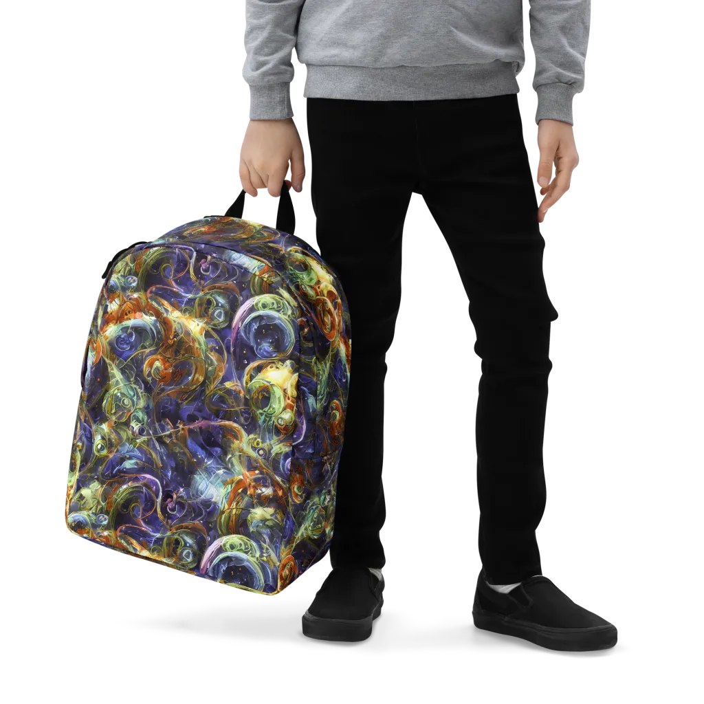 Molten Midnight on Minimalist Backpack — Zoomed-in