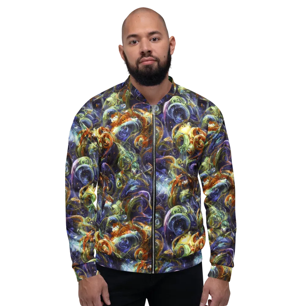 Molten Midnight on Bomber Jacket — Front