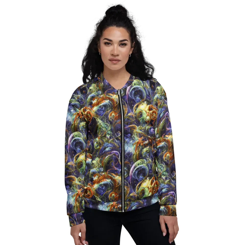 Molten Midnight on Bomber Jacket — Front