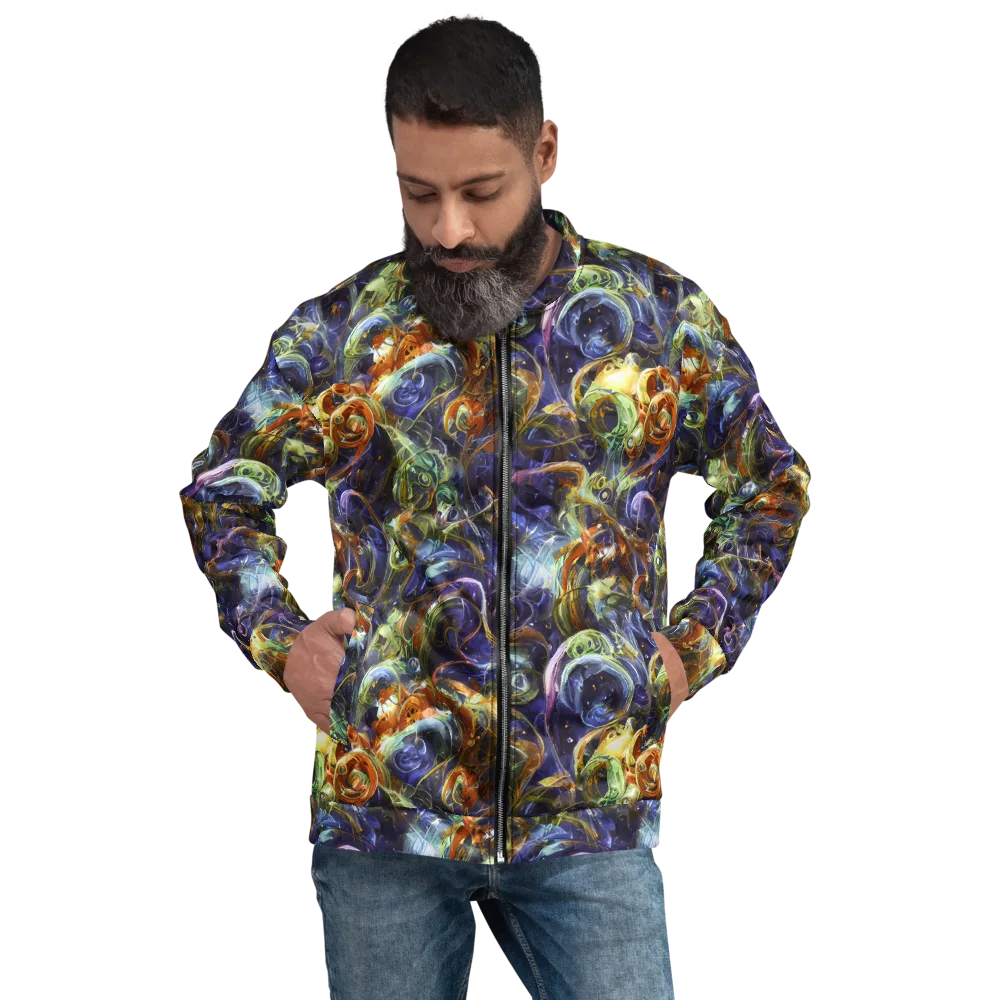 Molten Midnight on Bomber Jacket — Front