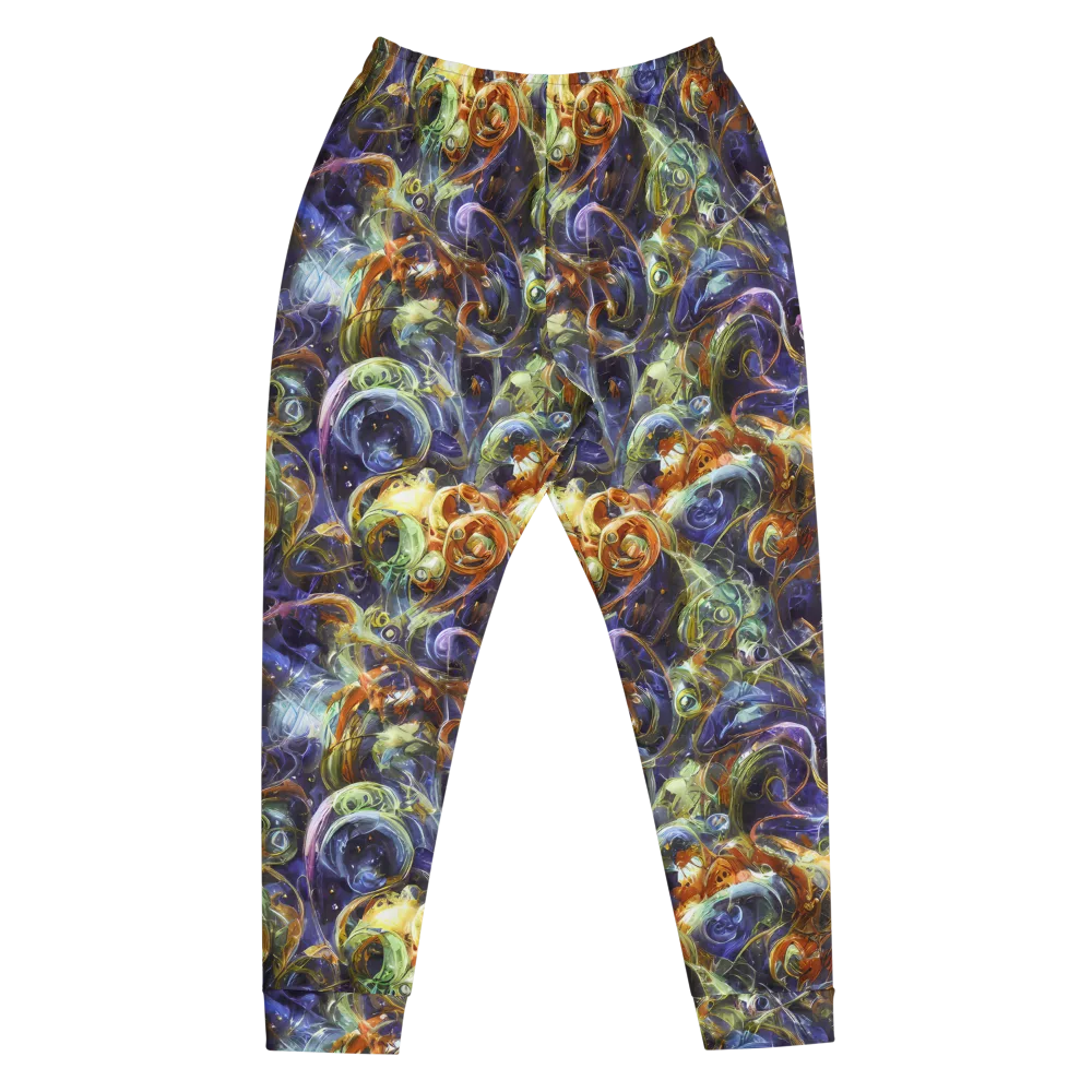 Molten Midnight on Men's Joggers — Front
