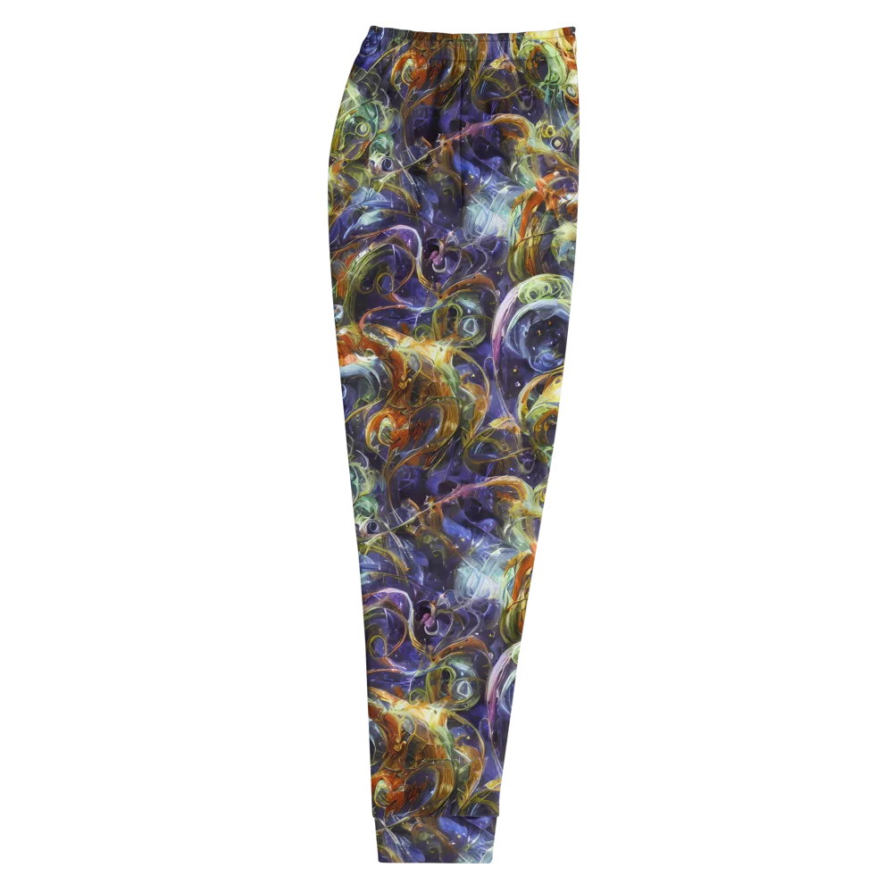 Molten Midnight on Men's Joggers — Right