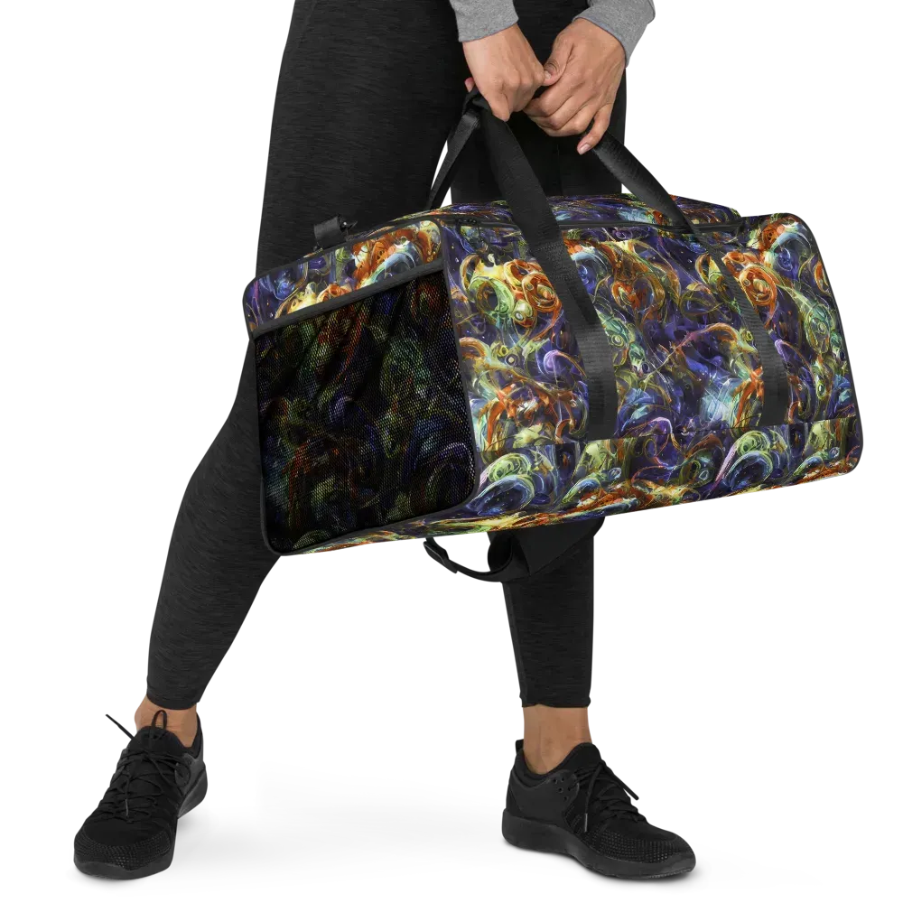 Molten Midnight on Duffle Bag — Right Front