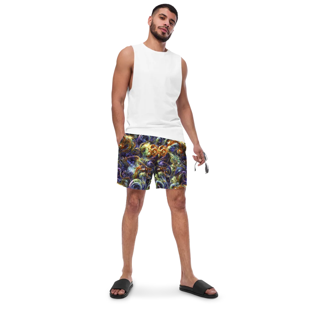 Molten Midnight on Swim Trunks — Front