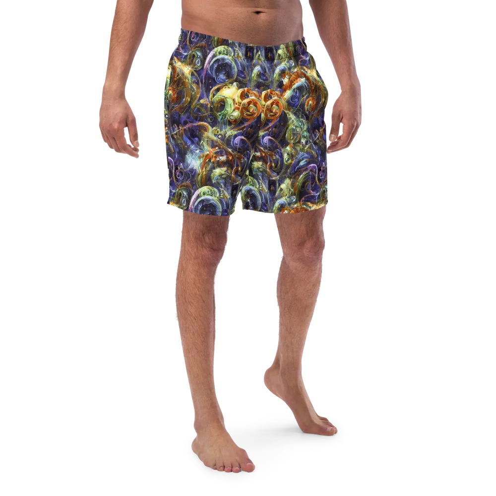 Molten Midnight on Swim Trunks — Front