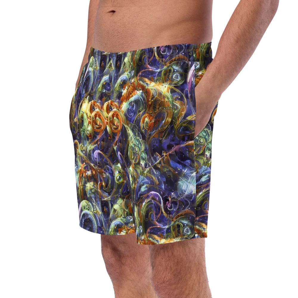 Molten Midnight on Swim Trunks — Left Front