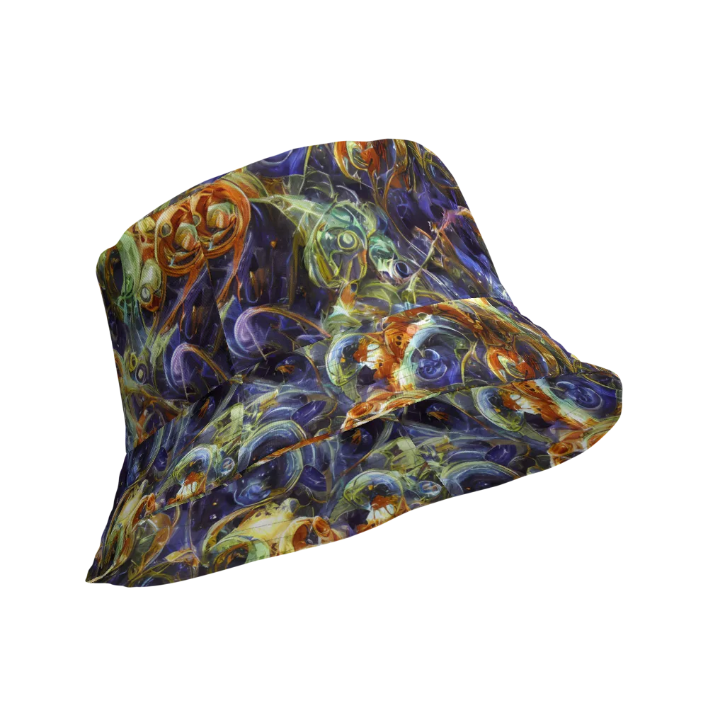 Molten Midnight on Reversible Bucket Hat — Product details Outside