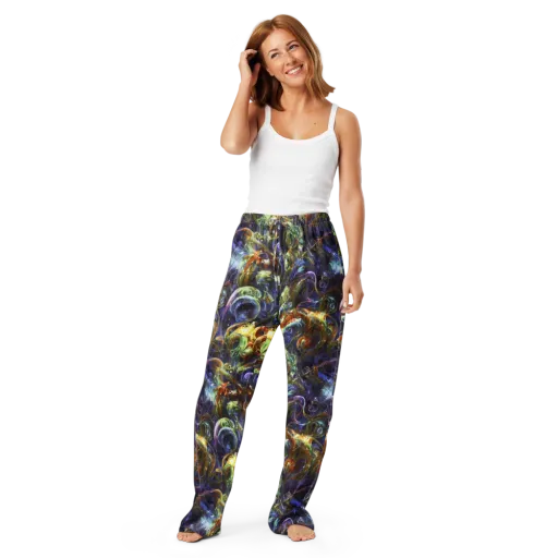 Molten Midnight on a Women's Pajama Pants